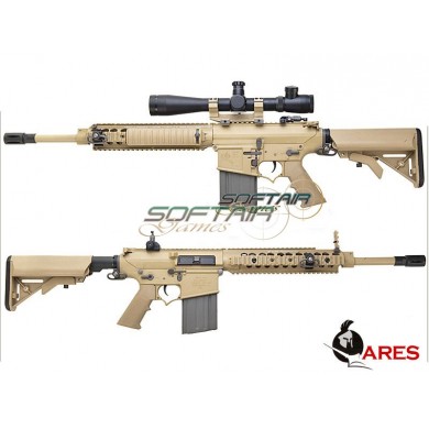 Sr 25 Cqb Ris Tan Full Metal Ares (cod.sr-005e)