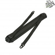 Cinghia Due Punti Black Imbottita Frog Industries® (fi-007451-bk)