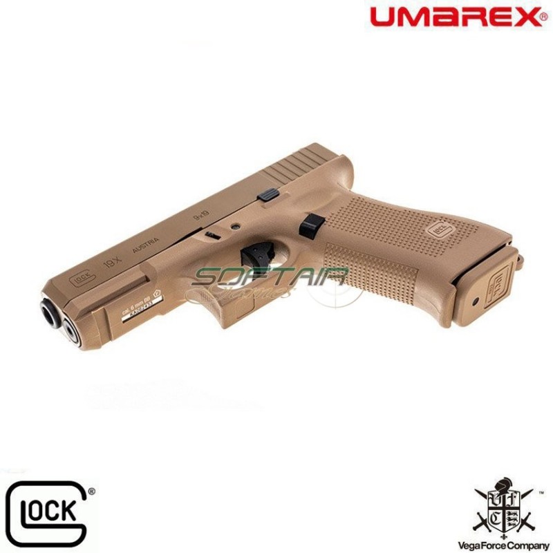 Pistola A Gas Gbb Glock 19x Fde Vfc Umarex (um-2.6459)