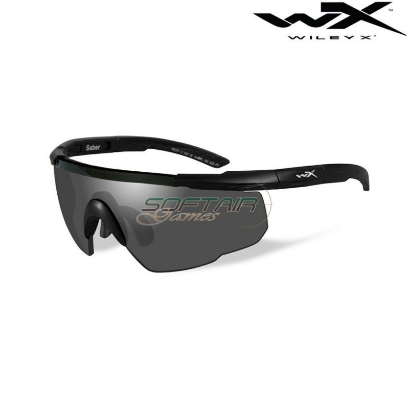 Occhiale Saber Advenced Lente Smoke & Telaio Nero Opaco Wiley X (wix-wx-302)