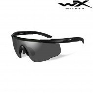 Occhiale Saber Advenced Lente Smoke & Telaio Nero Opaco Wiley X (wix-wx-302)