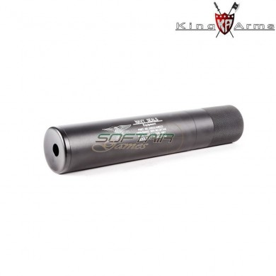 Tracer Silencer Qd Mock Black Navy Seals King Arms (ka-sil-83-01-bk)