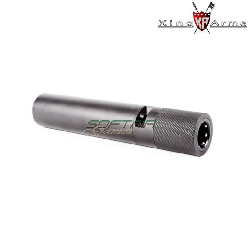 Tracer Silencer Qd Mock Black Us Socom King Arms (ka-sil-83-02-bk)