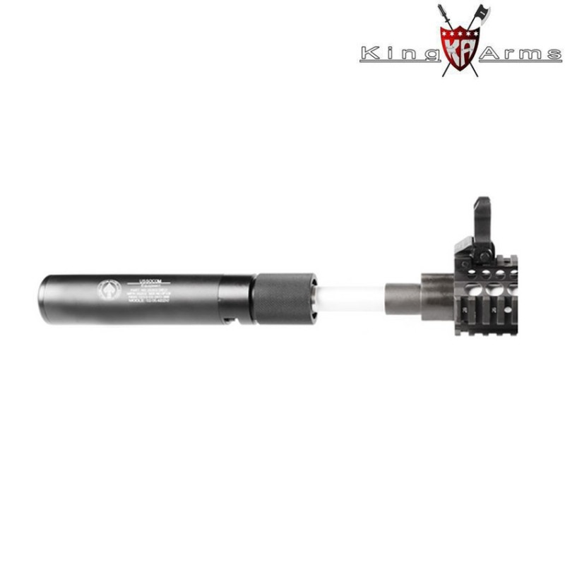Tracer Silencer Qd Mock Black Us Socom King Arms (ka-sil-83-02-bk)