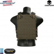 Low Profile 420 Vest Carrier Blue Label Ranger Green® Genuine Usa Emerson (emb7362rg)