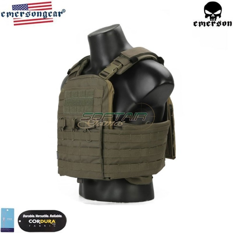 Cherry Plate Carrier Cpc Style Blue Label Ranger Green® Genuine Usa Emerson (emb7400rg)