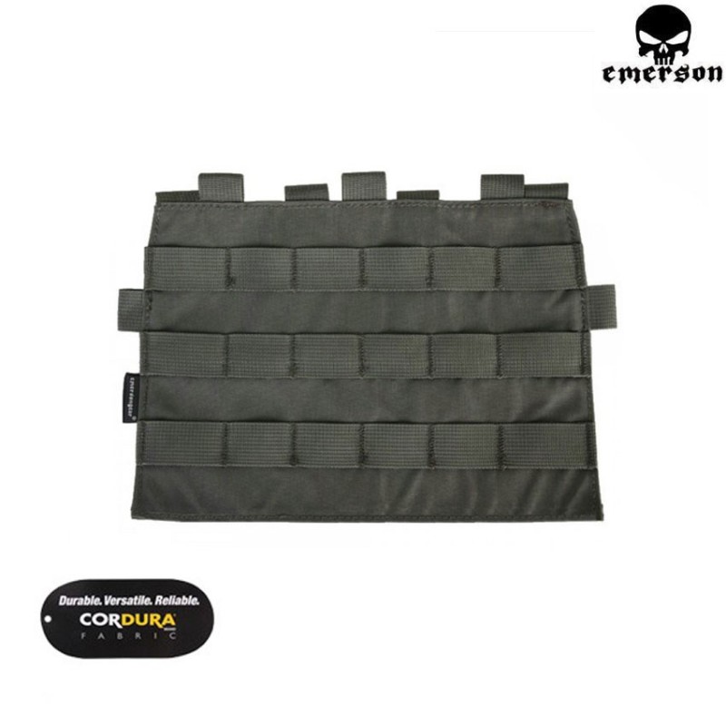 Pannello Velcro Con Molle Foliage Green Per Avs/jpc 2.0 Emerson (em9288fg)