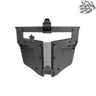 Facial Mask Spt Type 2 Clear Glass Black Frog Industries® (fi-wo-ma104-bk)