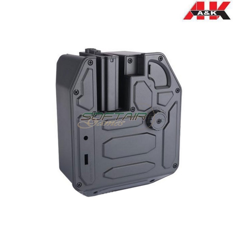 Electric Magazine Square Box 5000bb Per M4/m16 A&k (aek-a026)
