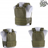 Penta Type Plate Carrier Molle/lasercut Olive Drab Frog Industries® (fi-wo-ve61-od)