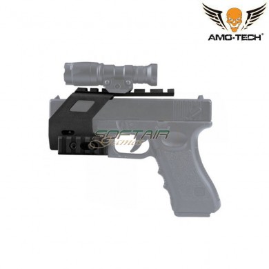 Rail Base System For Pistol Glock 17/18/19 Black Amo-tech® (amt-wo-gb49-bk)