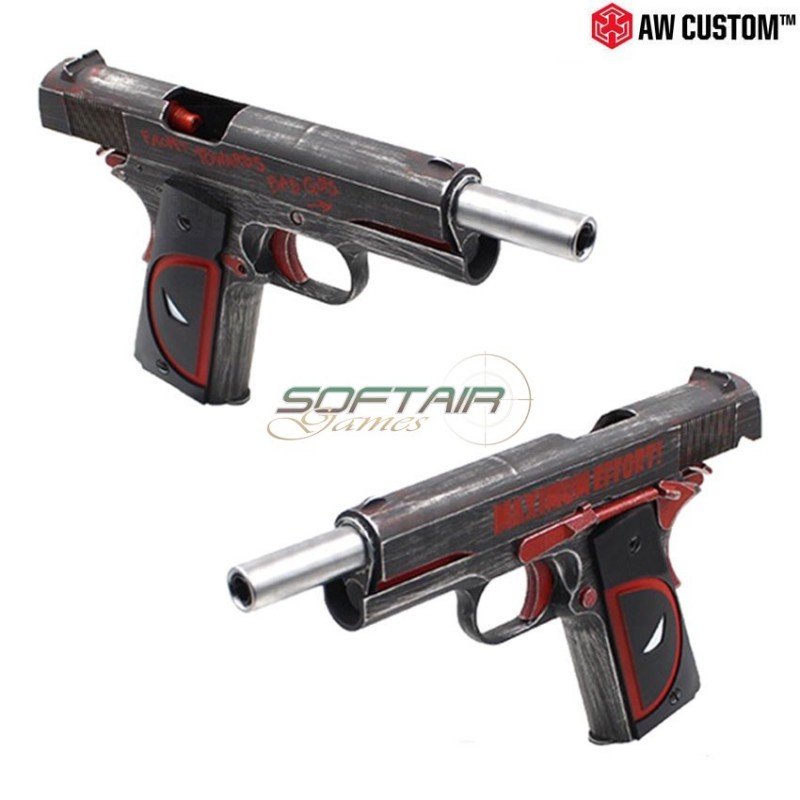 Pistola A Gas "μολων Λαβε Deadpool" 1911 Scarrellante Armorer Works (aw-110763)