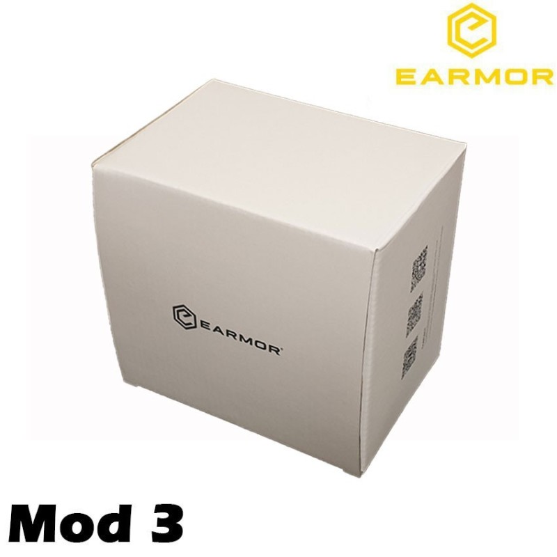 M31 Mod3 Headset Tactical Hearing Protection Ear-muff Coyote Brown Earmor (ea-m31-cb-mod3)