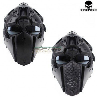 Maschera Integrale Ronin Style Black Deluxe Ventilata C/nvg Mount Emerson (em6646b)