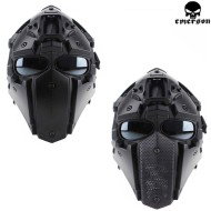 Ronin Style Black Deluxe Full Mask Ventilated W/nvg Mount Emerson (em6646b)