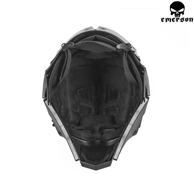 Maschera Integrale Ronin Style Black Deluxe Ventilata C/nvg Mount Emerson (em6646b)