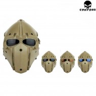Ronin Style Dark Earth Deluxe Full Mask Ventilated W/nvg Mount Emerson (em6646t)