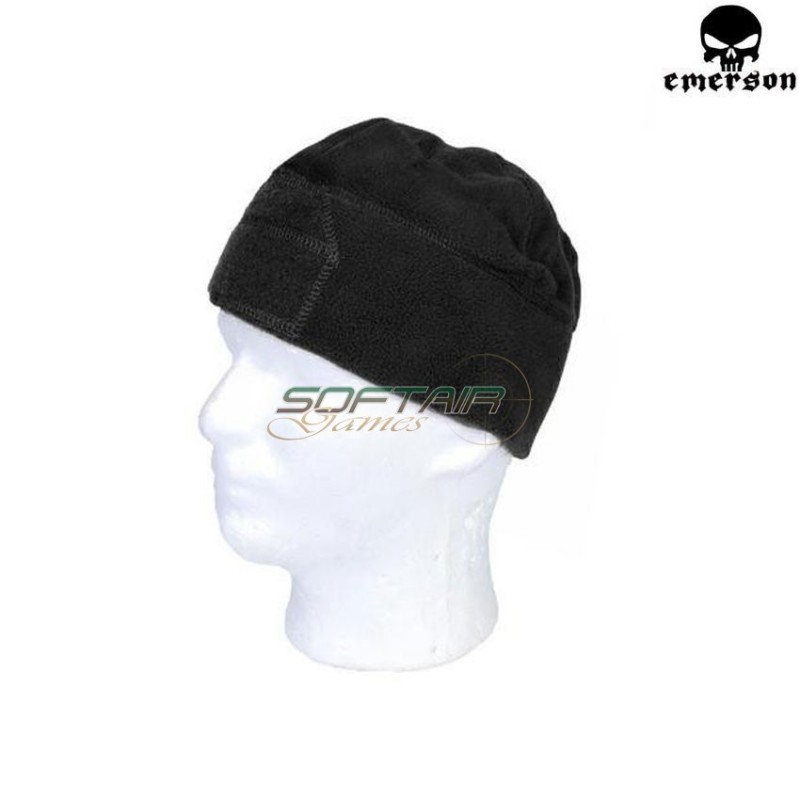 Tactical Corn Fleece Watch Cap Black Emerson (em8542a)