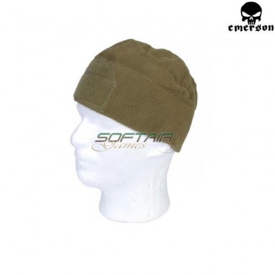 Tactical Corn Fleece Watch Cap Coyote Brown Emerson (em8542c)