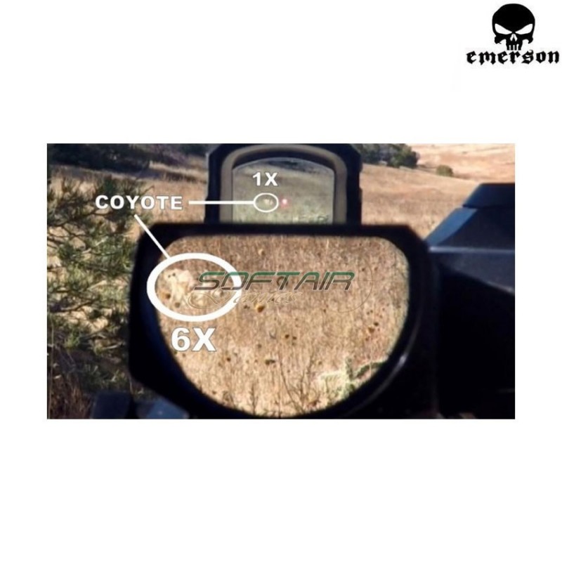 Set D-evo Ottica/dot Lco Reflex Black Emerson (em9452b)