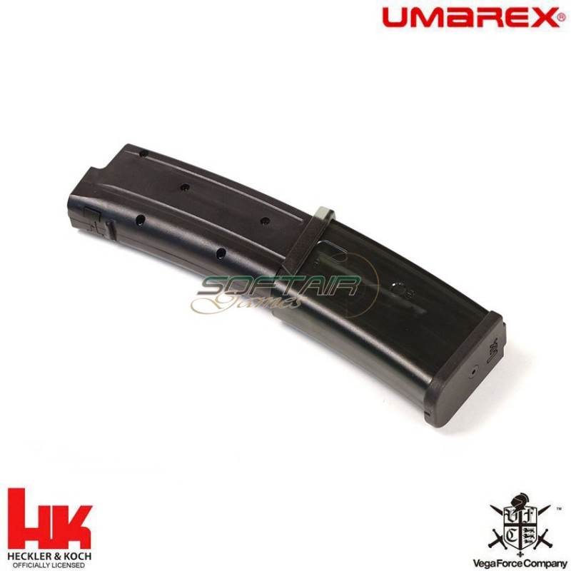 Mid-cap Magazine 110bb Black For Mp7 A1 Aeg New Gen. Vfc Umarex (um-2.6393x.1)