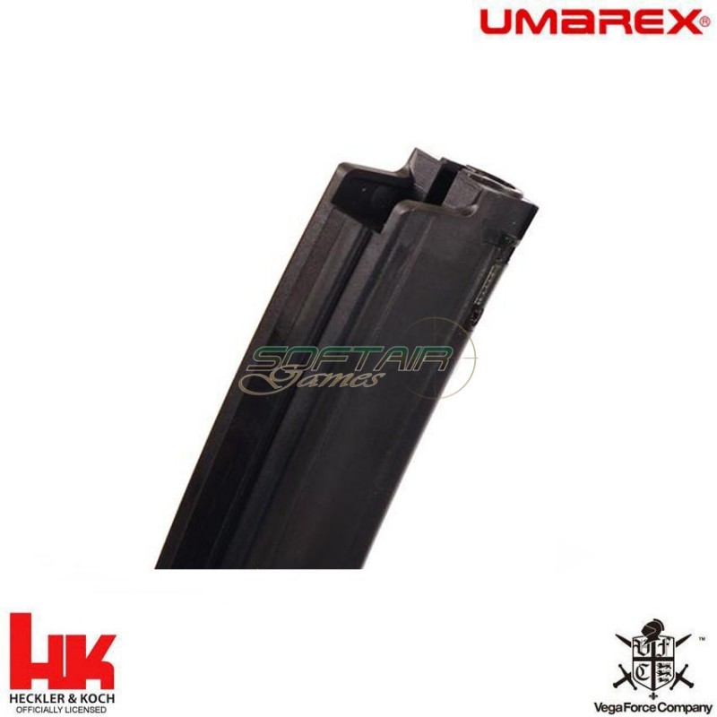 Mid-cap Magazine 110bb Black For Mp7 A1 Aeg New Gen. Vfc Umarex (um-2.6393x.1)