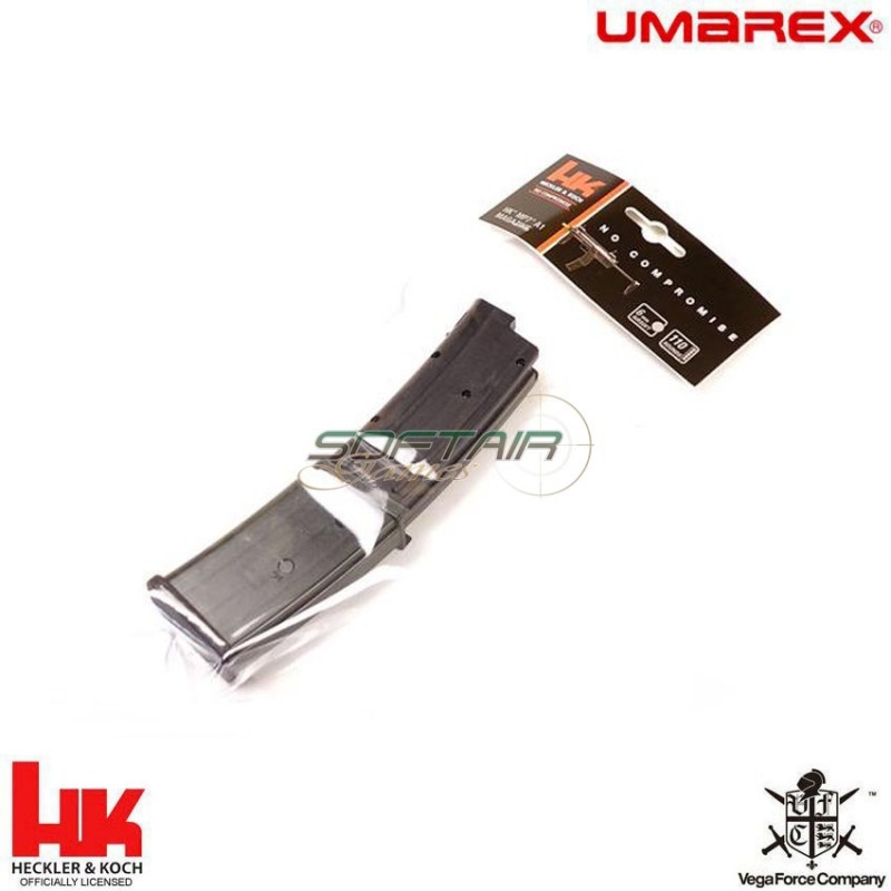 Mid-cap Magazine 110bb Black For Mp7 A1 Aeg New Gen. Vfc Umarex (um-2.6393x.1)