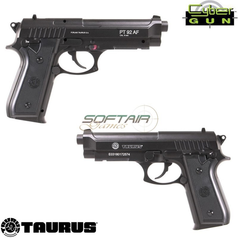 Co2 Pistol Pt92 Taurus Black Cybergun (210308)