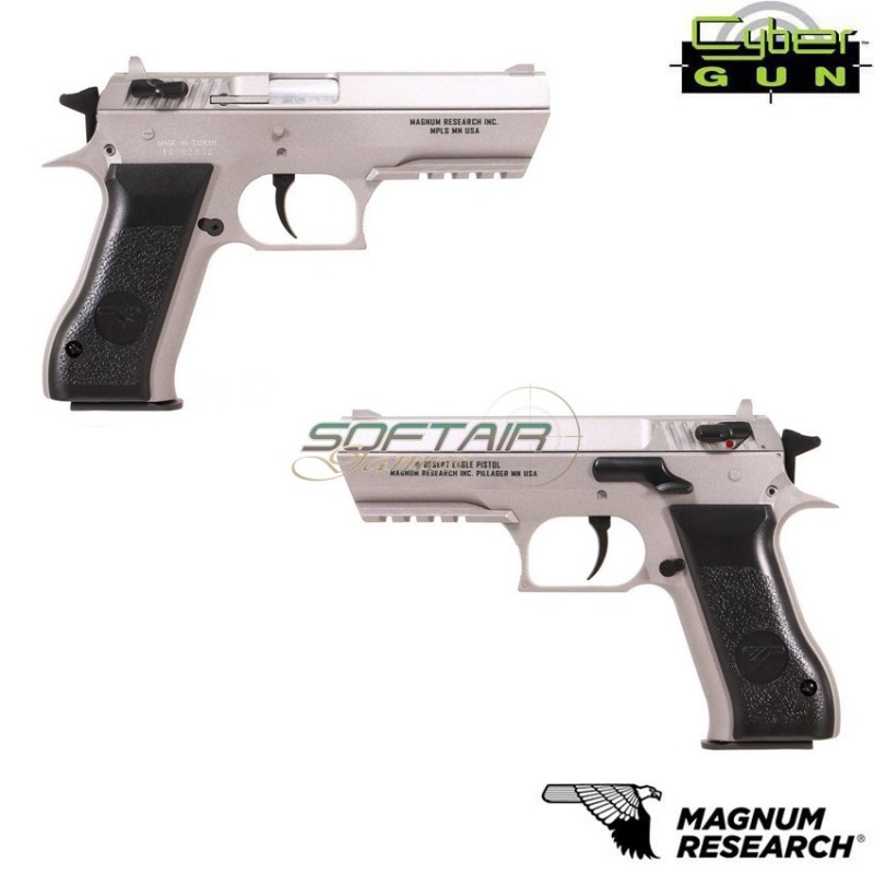 Pistola A Co2 Baby Desert Eagle Silver Cybergun (950301)
