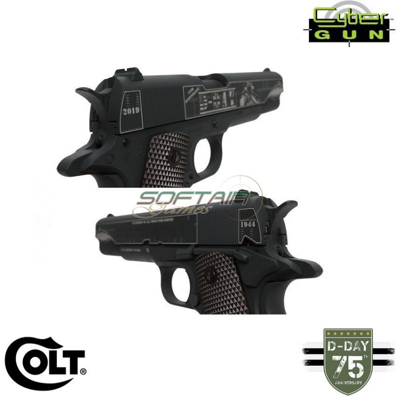 Pistola A Co2 Colt 1911 75th D-day Anniversary Cybergun (180575)