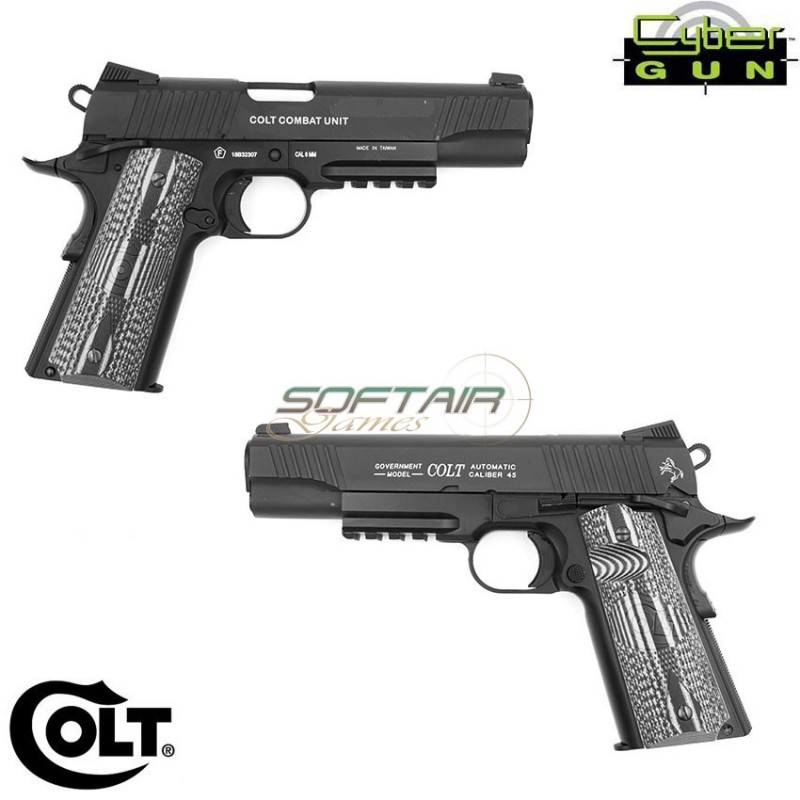 Pistola A Co2 Colt 1911 Combat Unit Cybergun (180564)