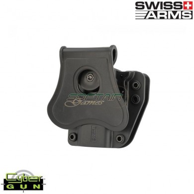 Holster Adapt-x Cqc Universal Ambidextrous Black Swiss Arms (603659)