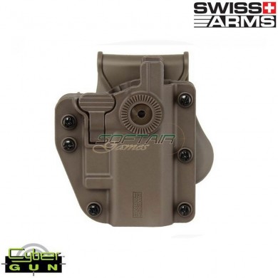 Holster Adapt-x Cqc Universal Ambidextrous Dark Earth Swiss Arms (603674)