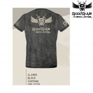 T-shirt Vintage Black Good Guys In Bad Lands (ggbl-cl1005)