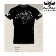 T-shirt Specops Black Good Guys In Bad Lands (ggbl-cl1008)