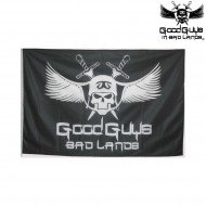 Bandiera 150x85cm Black Good Guys In Bad Lands (ggbl-ga2006)