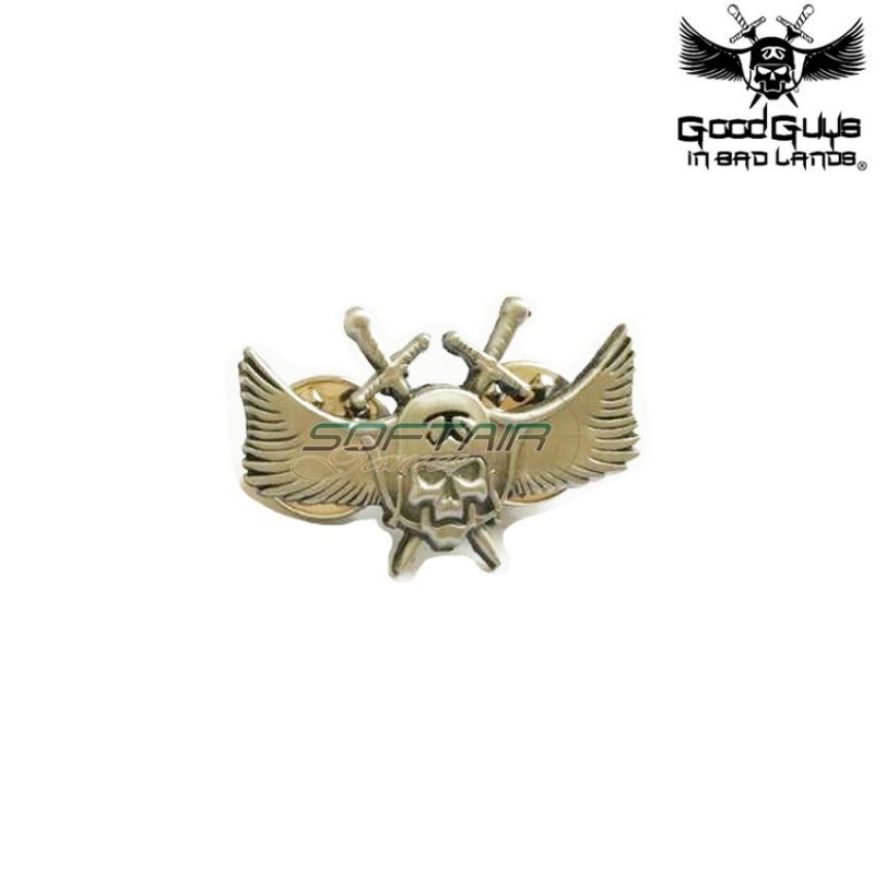 Label Pin Silver Good Guys In Bad Lands (ggbl-ga2004)