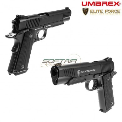 Co2 Pistol 1911 Tac Black Elite Force Umarex (um-2.5955)