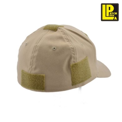 Flexfit® Cap Tan Tactical Velcro Patcheria (lp-capff001)