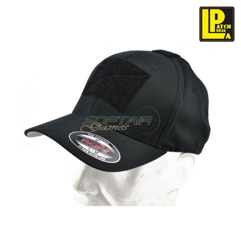 Flexfit® Cap Black Tactical Velcro Patcheria (lp-capff005)