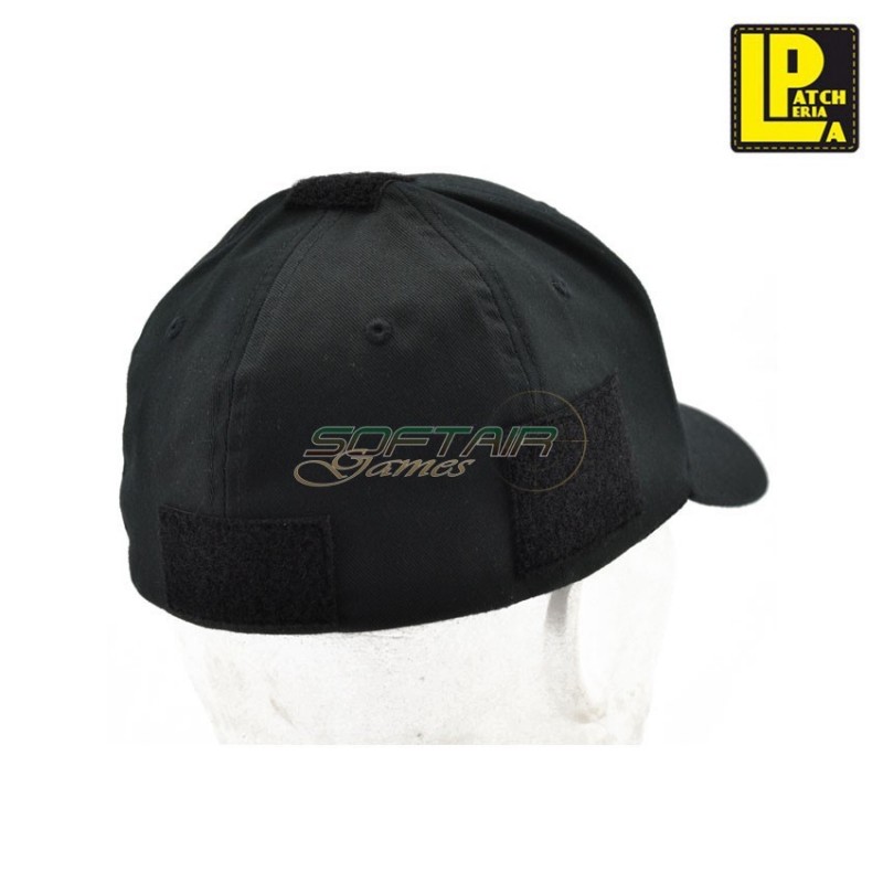 Flexfit® Cap Black Tactical Velcro Patcheria (lp-capff005)
