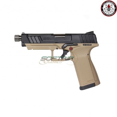 Gbb Gas Pistol Gtp9 Tan/black G&g (gg-gas-gpm-t9b-dbb-ecm)