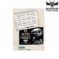 2019 Portable Calendar 10x7cm Good Guys In Bad Lands (ggbl-ga2007)
