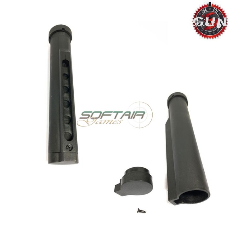 Set M4 Stock Tube & Bushmaster Stock Black Gun Five (gf-15)