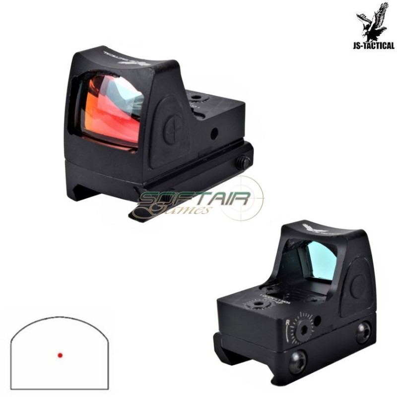 Dot Rmr Type Mini Black Js Tactical (js-hd1077)