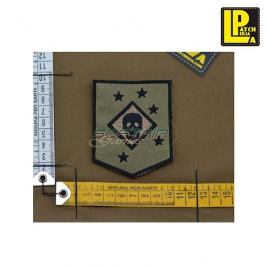 Military Morale Patch Ricamata Marine Raider Tan Marsoc Patcheria (lp-prc143)