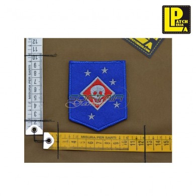 Military Morale Patch Embroidered Marine Raider Blue Marsoc Patcheria (lp-prc144)
