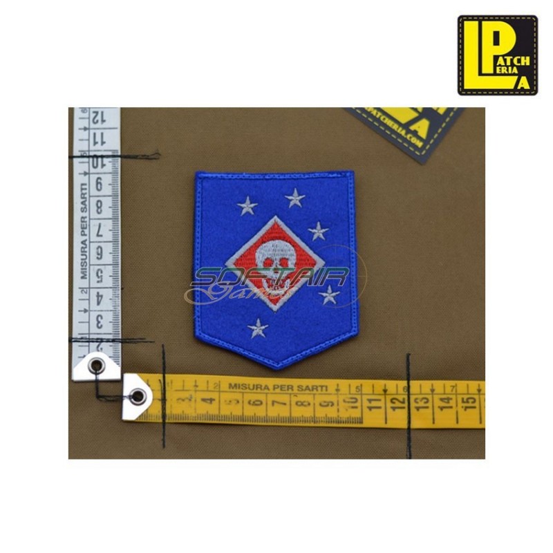 Military Morale Patch Embroidered Marine Raider Blue Marsoc Patcheria (lp-prc144)
