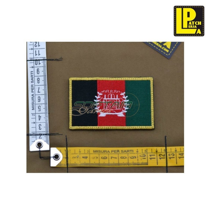 Military Morale Patch Ricamata Bandiera Afghana Patcheria (lp-prc238)