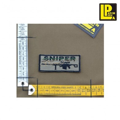Military Morale Patch Ricamata Sniper Tan Patcheria (lp-prc364)